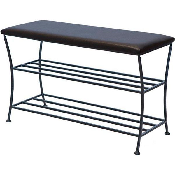 Банкетка Стиль 770х320х500 мм черный 