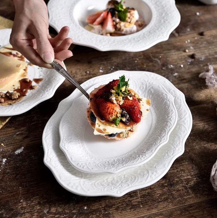 Блюдо овальне Fiora Jardin 35х26 см