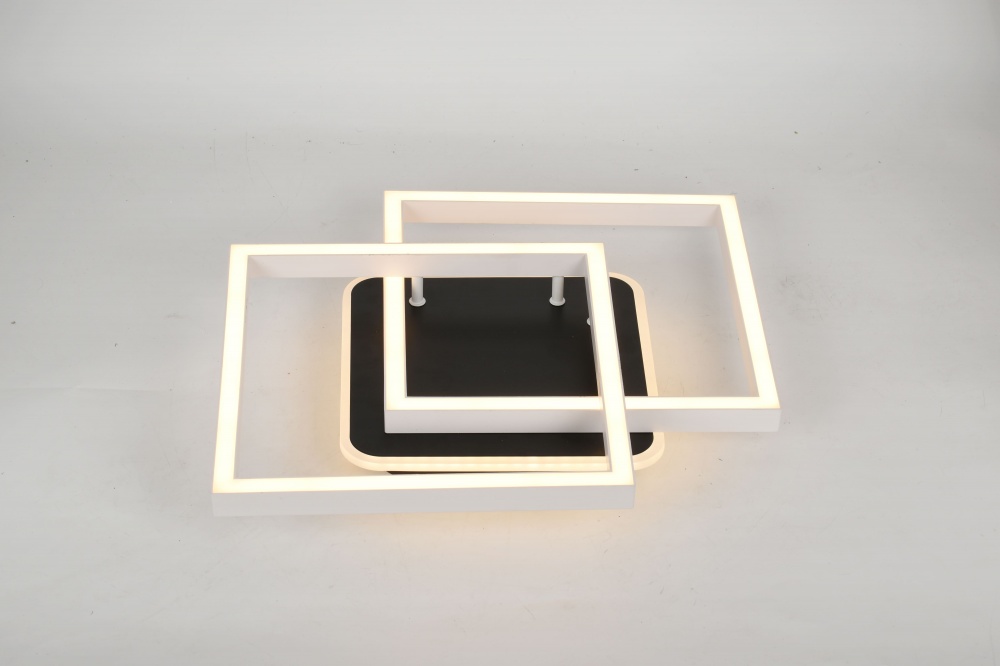 Люстра потолочная Sensio LED TOLEDO S445 6930Lm 3000-6000K 63 Вт черный/белый