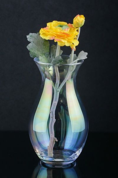 Ваза Ластер перлинова 14х24 см Luna