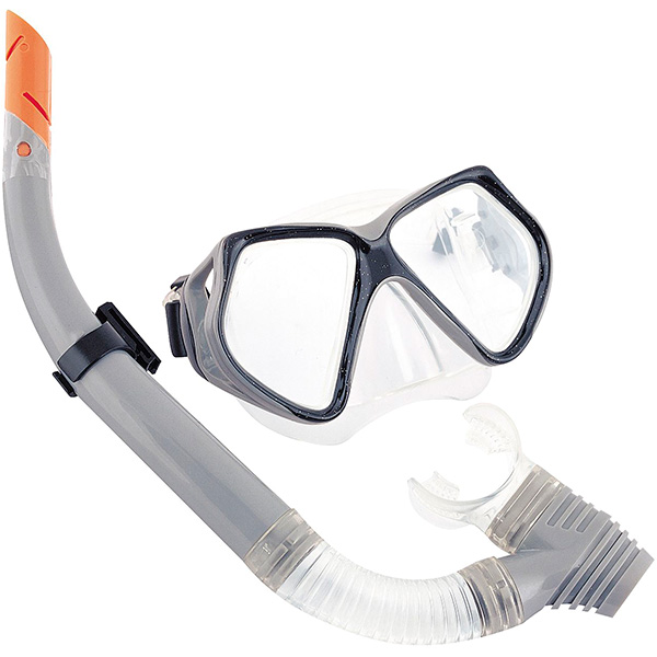 Набір: окуляри та трубка для пірнання дитячі (12+ років)