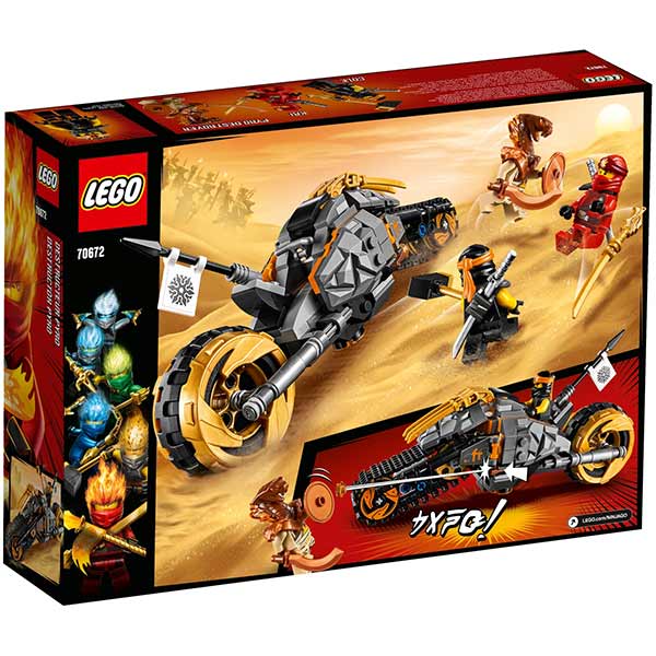 Конструктор LEGO Ninjago Мотоцикл Коула 70672