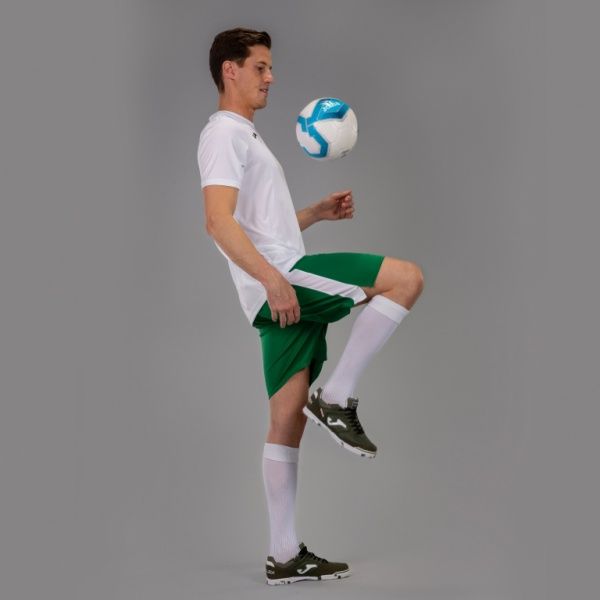 Футболка Joma T-SHIRT COMBI WHITE S/S 100052.200 4XS-3XS білий