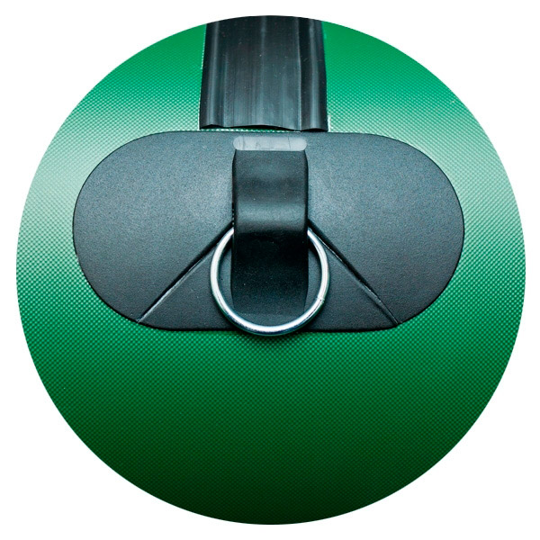 Човен надувний Ладья гребний ЛТ-310С зі слань-килимом зелений