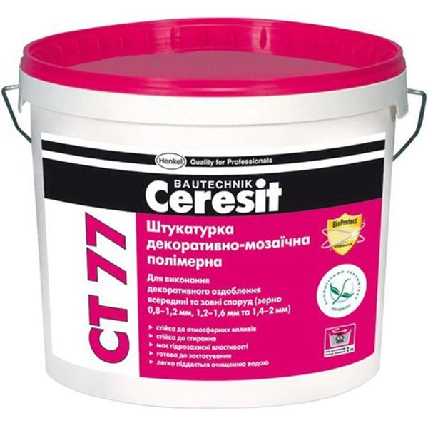Декоративная штукатурка мозаичная Ceresit CT 77 CHILE 6 14 кг