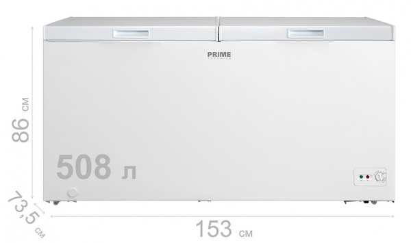 Морозильна скриня PRIME Technics CS 50849 M