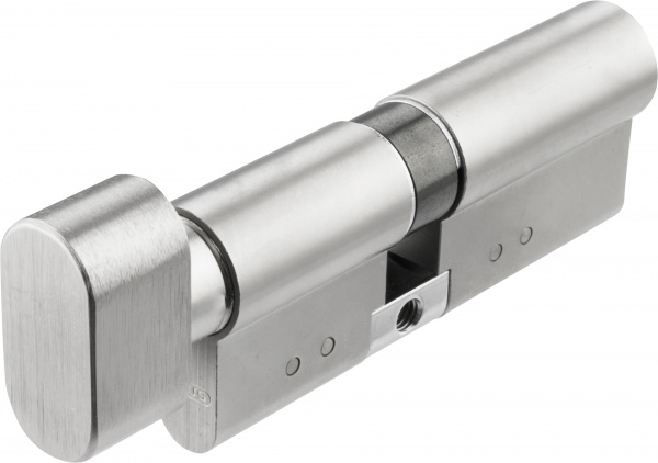 Цилиндр Abus KD15 45x35 ключ-вороток 80 мм матовый никель 2240631710017