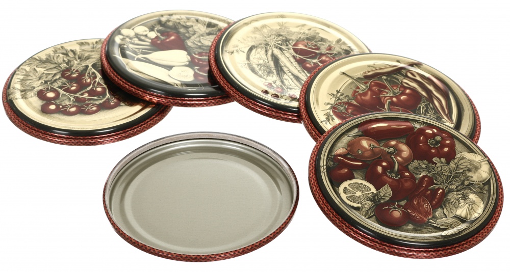 Набор крышек для консервирования Belfood СКО I-82 20 шт. золото