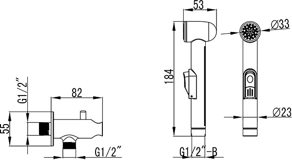 Смеситель для биде Ravak BM 040.00 X070077