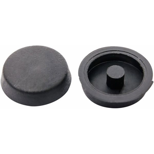 Заглушка на рамный анкер черная 50 шт Expert Fix 