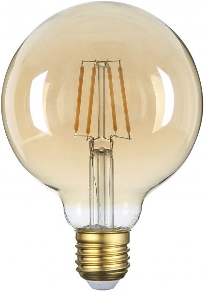 Лампа светодиодная Hopfen FIL Amber G95 8 Вт E27 2800 К 220 В желтая 