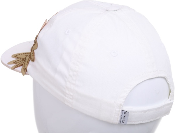 Кепка для дівчаток Pampona 21 L 01 р.52 молочний 