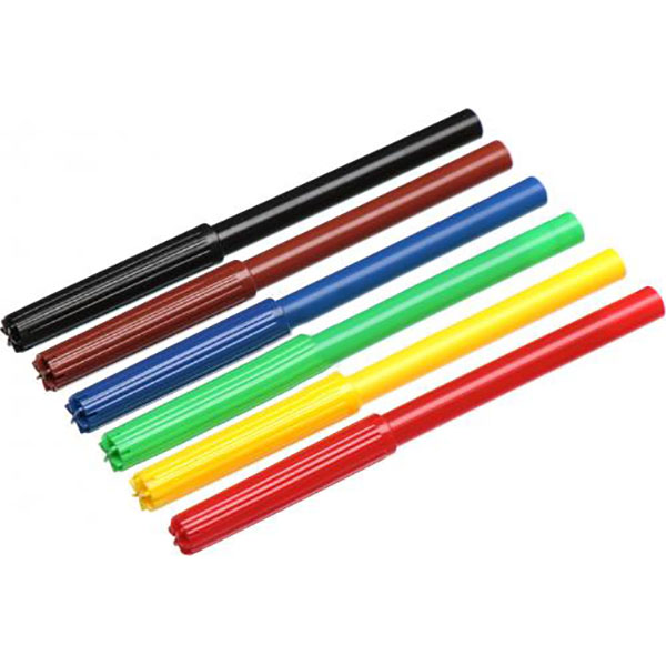 Набор фломастеров 6 шт ZB.2801 ZiBi