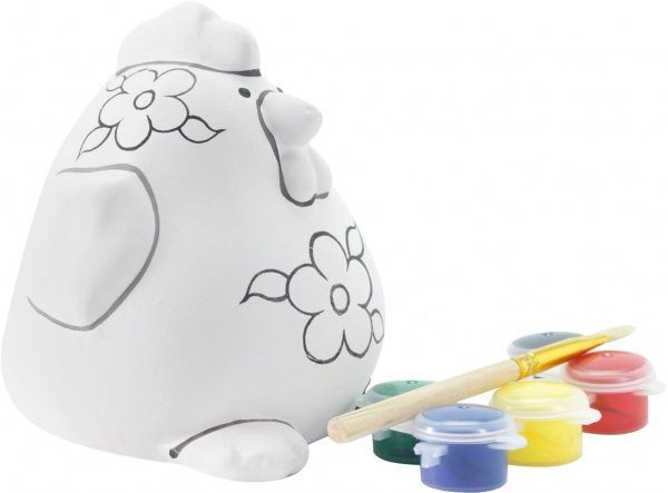 Роспись по керамике Идейка копилка Петушок 94174 6233