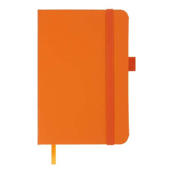 Книга для записей Etalon 95x140 мм 96 лист. клетка оранжевый Buromax