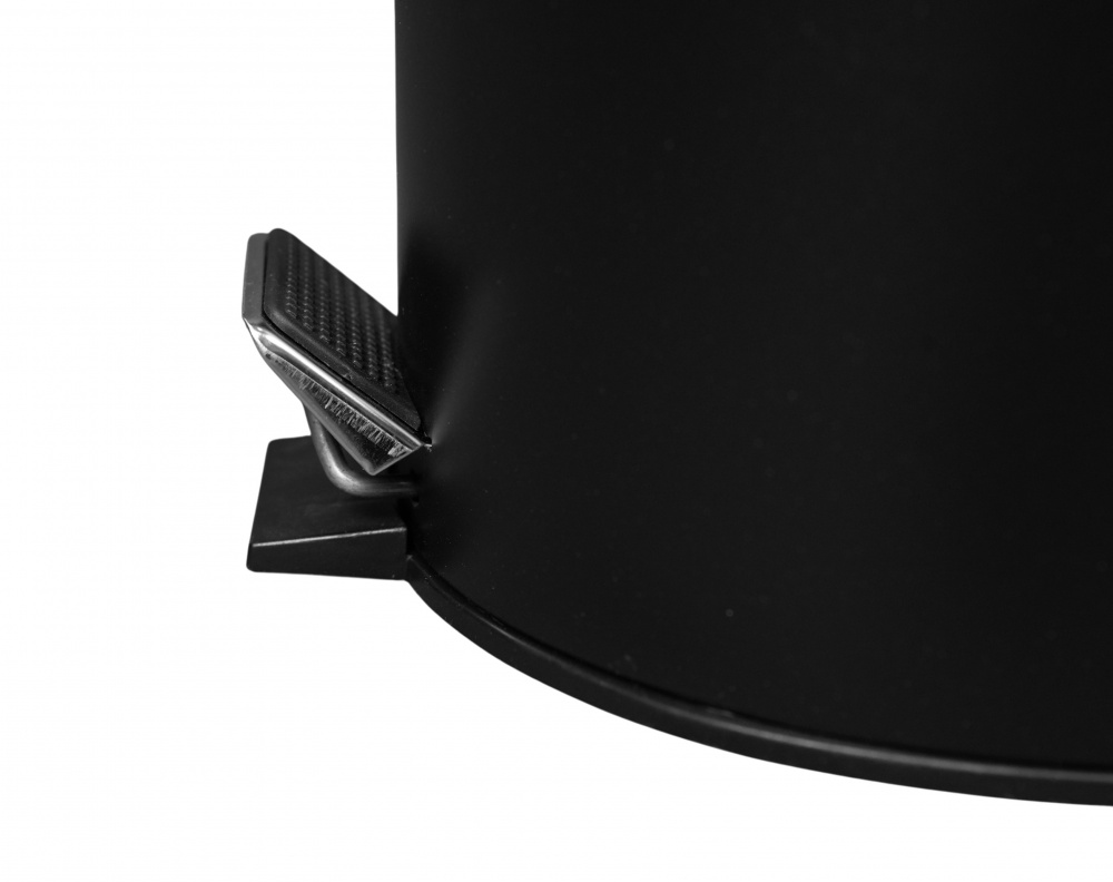 Ведро с педалью Fabrika BAMBOO 5 л Soft Close Black (FK-SB3002B)