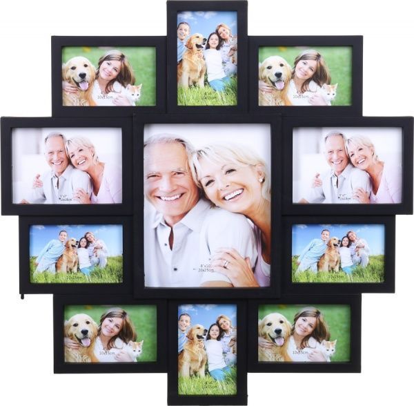 Рамка для фото Koopman коллаж 61х61х2 см черный 