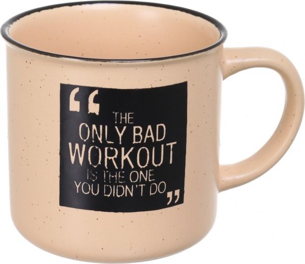 Чашка Motivation Orange 340 мл, кераміка Bella Vita