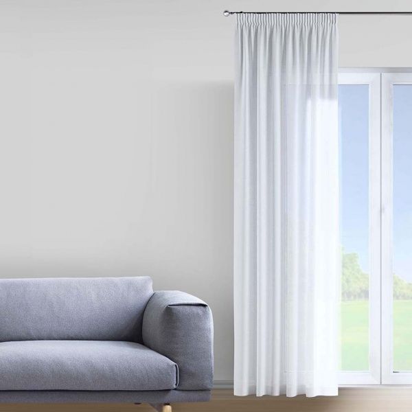 Тюль Lurex 300х290 см білий Decora textile