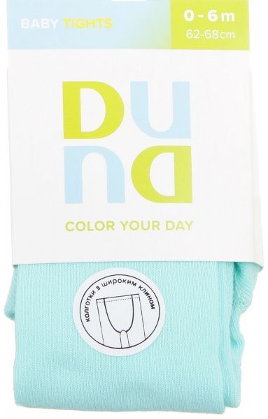 Колготки детские унисекс Duna 4927 р.62-68 морская волна 