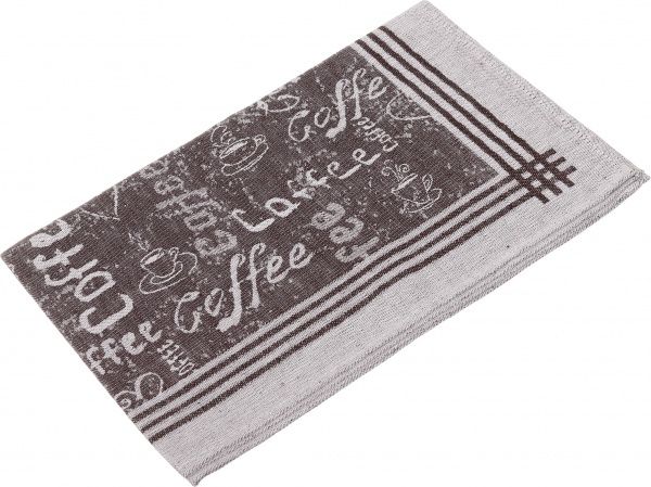 Полотенце кофеман 49x70 см Білоруський льон коричневый 