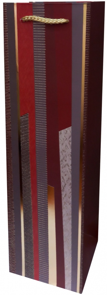 Пакет подарочный премиум класса для бутылки