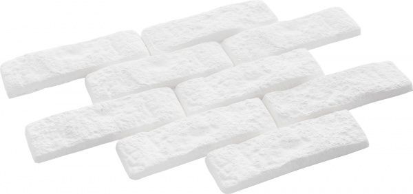 Плитка гипсовая прямая Лувр 0,5 кв.м 