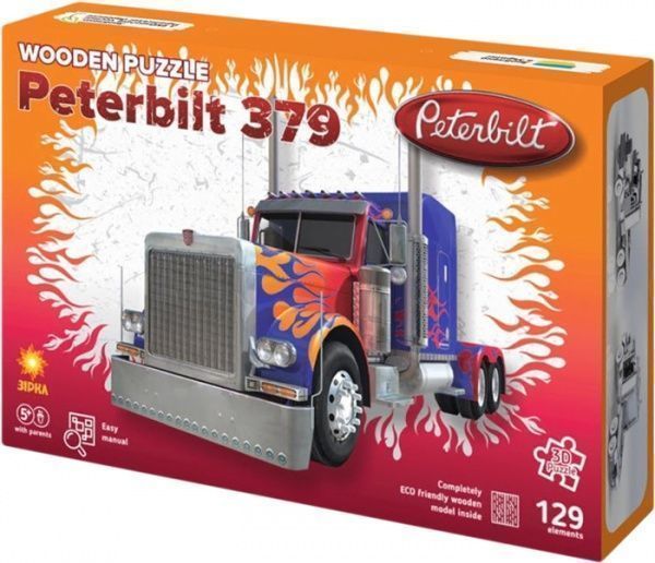 Дерев'яний 3D-конструктор Зірка Peterbilt 93879