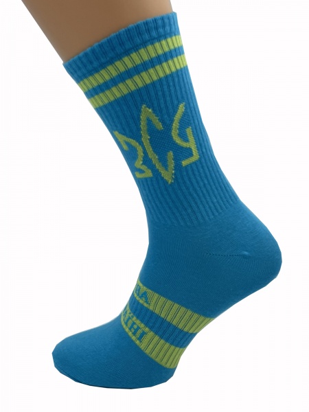 Шкарпетки Cool Socks ЗСУ 17851 р. 43-46 блакитний 