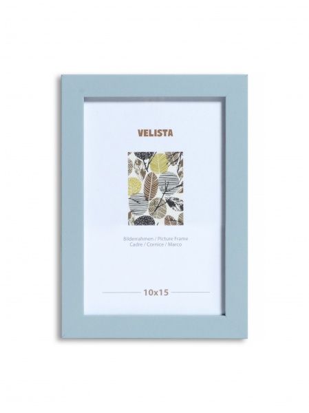 Рамка для фото Velista 15W-49739v 1 фото 10x15 см голубой 