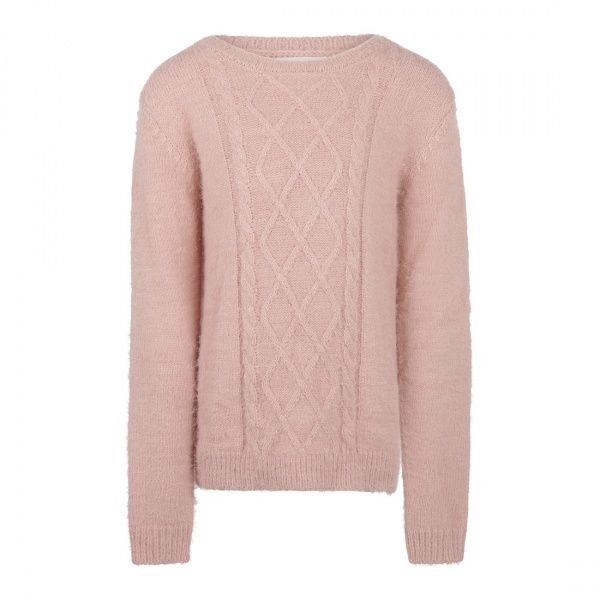 Светр для дівчинки NWM в'язаний р.146 світло-ліловий U44032-1 