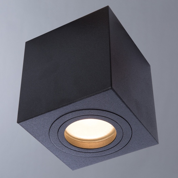 Светильник точечный Arte Lamp Galopin 1461/04 PL-1 50 Вт GU10 черный 