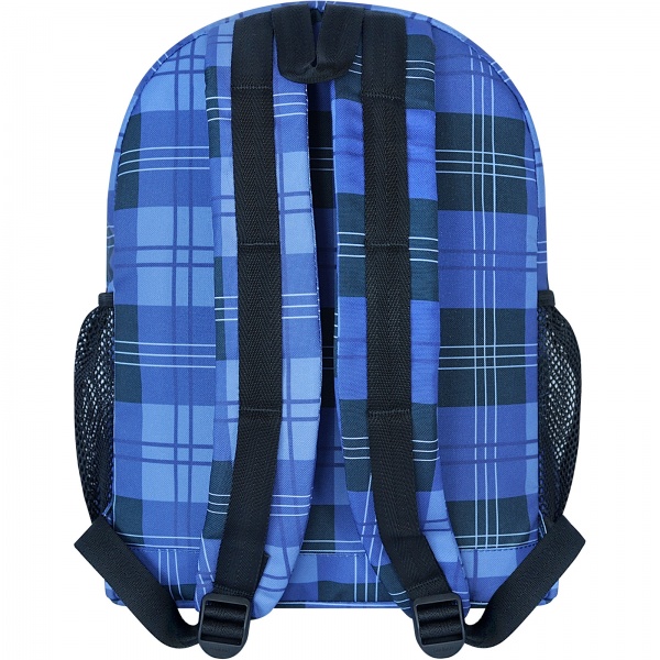 Рюкзак молодіжний Bagland Клітинка синій 17 л 533664 (суб.1357)