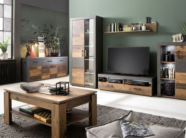 Стол журнальный Indy 118 олд стайл темный 1102x652x470мм Accord