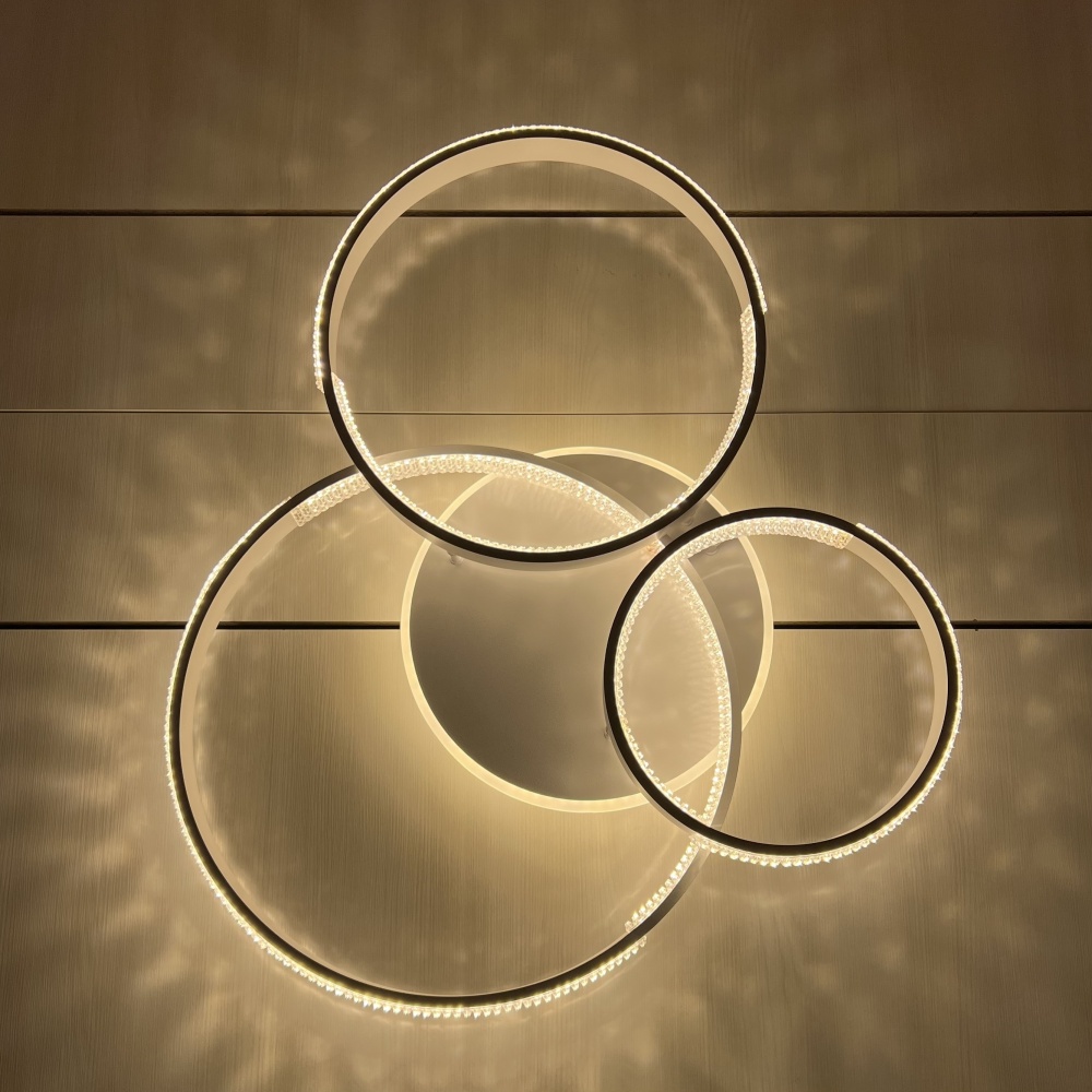 Люстра світлодіодна Luminaria 100 Вт LED-модуль білий AKRILIKA ROUND 100W 4R WHITE