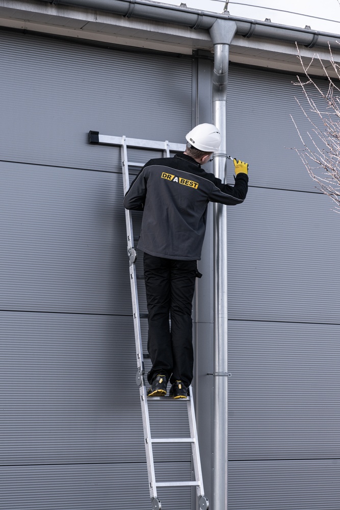 Шарнирная лестница-стремянка Drabest HOME 4х3 (DU 4x3)