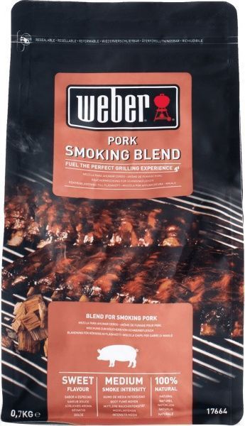 Тріска Weber для копчення свинини 700 г 17664