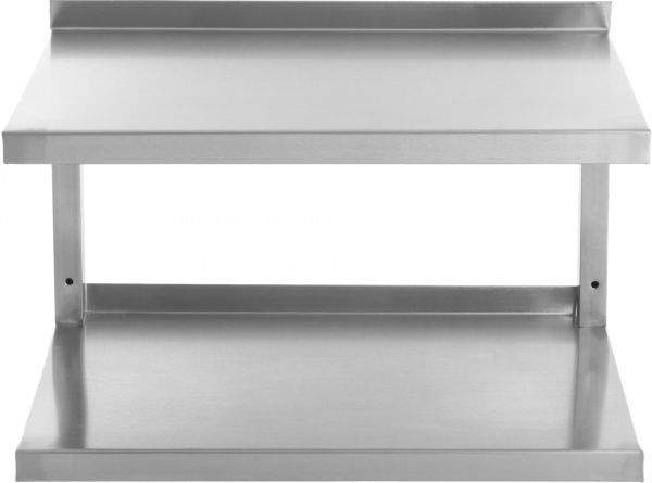 Полка производственная на 2 уровня Tehma 600x300x350 мм нержавеющая сталь