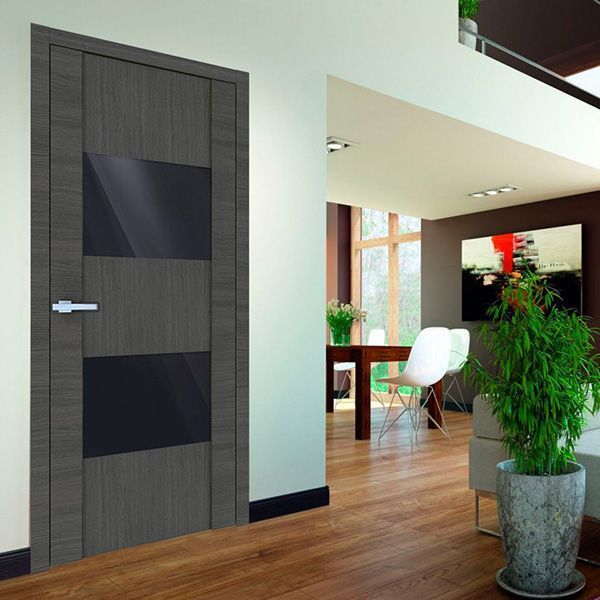 Дверне полотно ОМіС Cortex 03 ПО 700 мм дуб еш лайн 