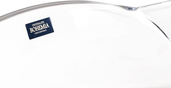 Блюдо Globus скляне прозоре 33 см Bohemia