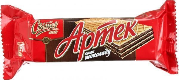 Вафлі Світоч Артек зі смаком шоколаду 80 г 4823000915886 (4823000915886) 