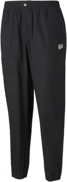 Штани Puma Downtown Twill Pants 53159901 р. 2XL чорний