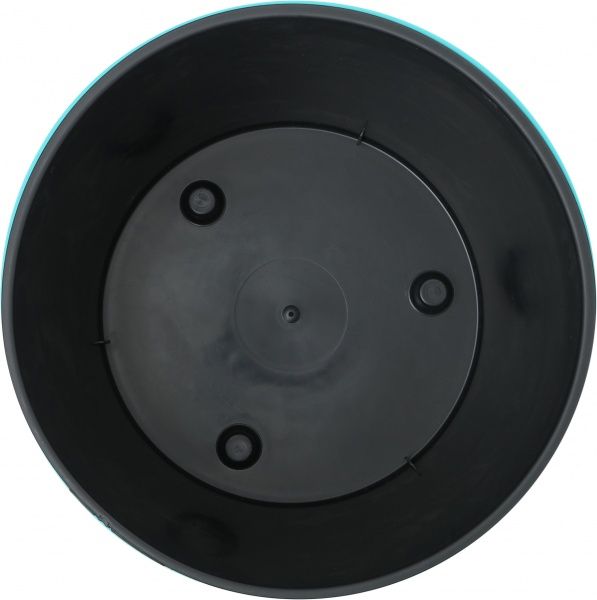 Горщик пластиковий Prosperplast Tubus slim shine 2 в 1 круглий 64л лайм (75950-320) 