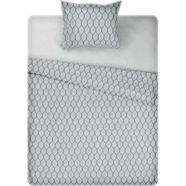 Комплект постільної білизни Абруццо 1.5 сірий UP! (Underprice) 