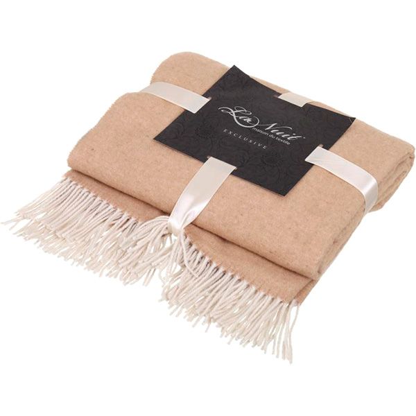 Плед Cashmere 140x200 см бежевый La Nuit 