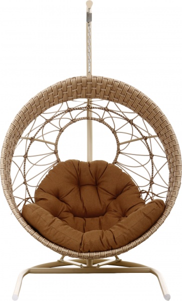 Кресло-кокон Сфера Люкс плетение рональд солома