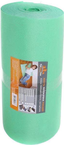 Підкладка ізоляційна Verdani зелена 0,5x15 м 4 мм