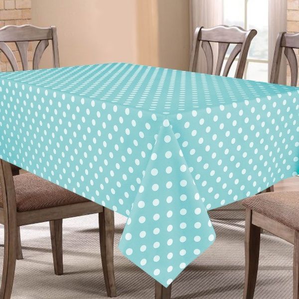 Скатерть 37071 150x225 см бирюзовый Yaroslav Home 