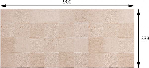 Плитка STN CERAMICA HomeStone CR White Light МТ 33,3x90 