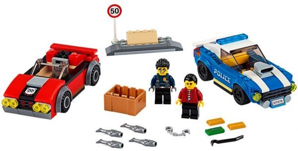 Конструктор LEGO City Полицейский арест на автостраде 60242